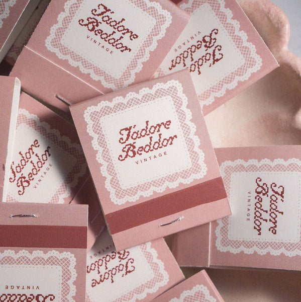 J'adore Beddor Vintage Matchbooks at Golden Rule Gallery