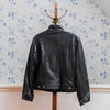 Vintage Black Leather Jacket From the 80s