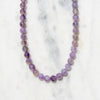 Purple Birthstone Beaded Necklace