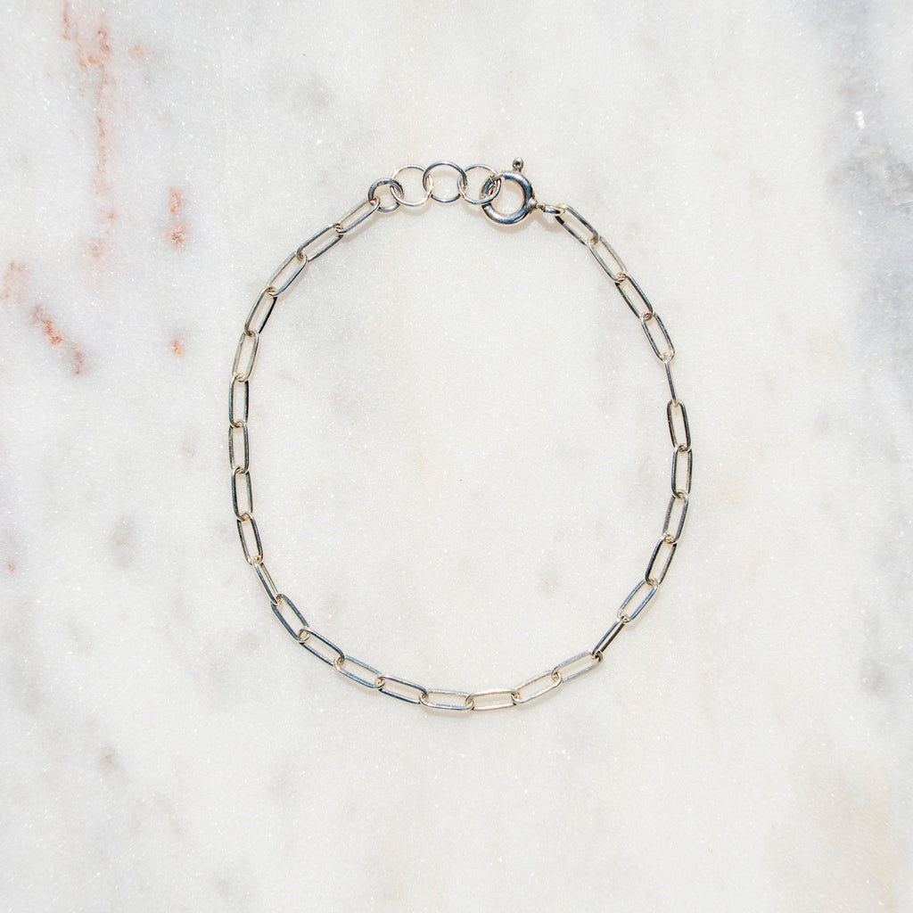 Sterling Silver Chain Bracelet