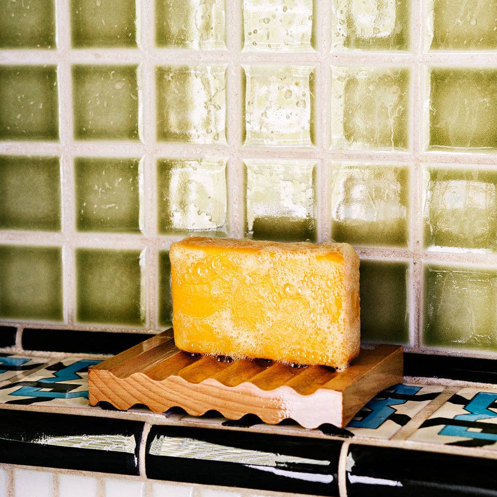 Lathered Soap Bar by Wonder Valley 
