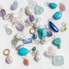 Assortment of Colored Pearl Charms for Necklaces