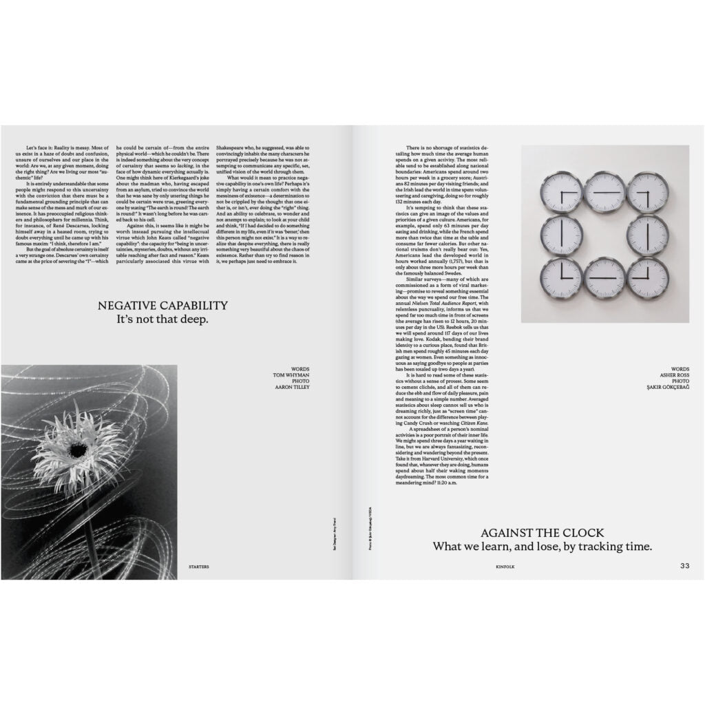 Kinfolk Magazine Faith Issue 55 Spread