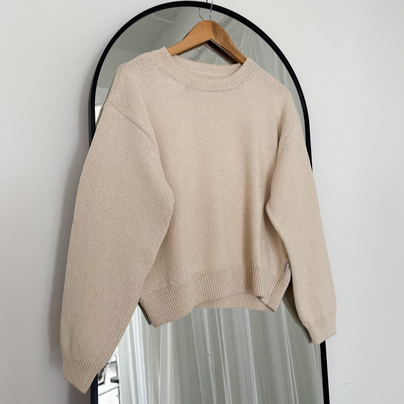 100% Cotton Sweater by Le Bon Shoppe