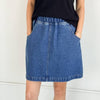 Denim Skirt by Le Bon Shoppe