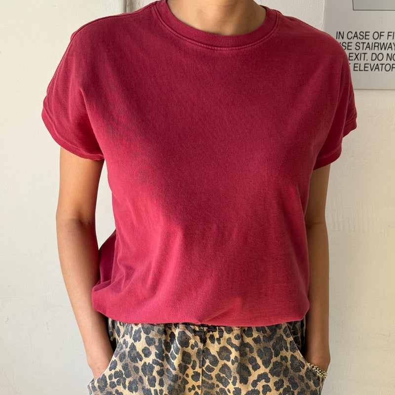 Red Plain Everyday Tee Shirt