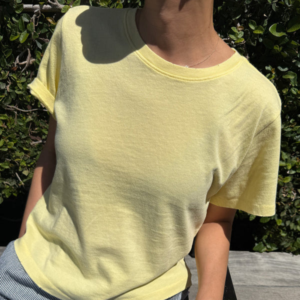 Butter Yellow Everyday Tee Shirt