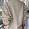 Back of Milo 100% Cotton Sweater by Le Bon Shoppe