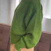 Green Cotton Sweater by Le Bon Shoppe