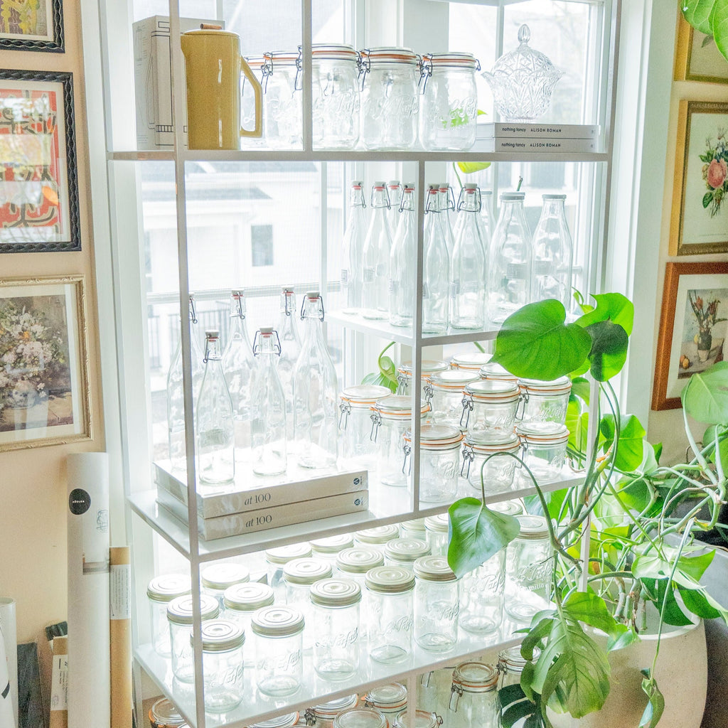 Large Collection of Sustainable Glassware at Golden Rule Gallery in Excelsior, MN
