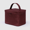 Large Cosmetic Case in Mahogany Brown by Baggu at Golden Rule Gallery in Excelsior
