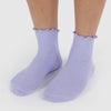 Lavender Baggu Lettuce Edge Socks at Golden Rule Gallery
