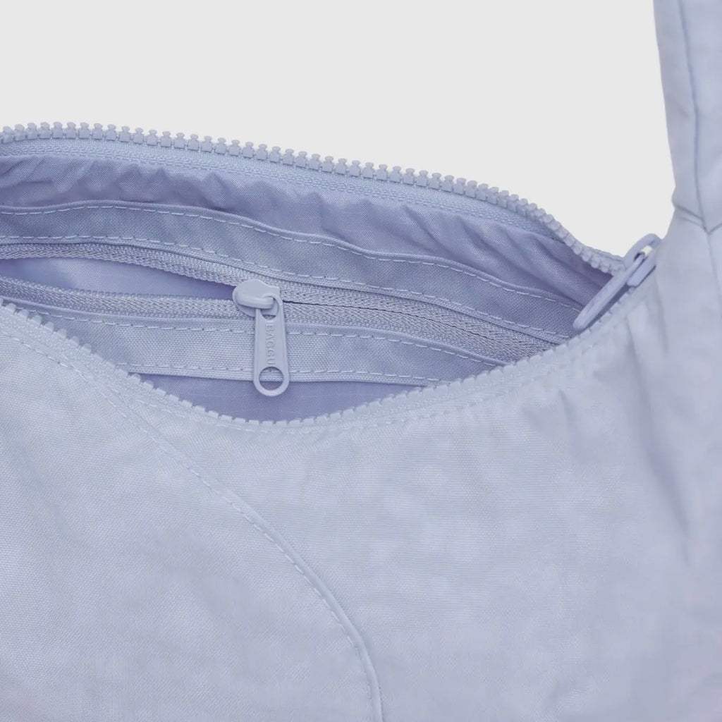 Lavender Baggu Swan Shoulder Bag at Golden Rule Gallery