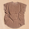 Chocolate Brown Ease Tee Shirt by Le Bon Shoppe