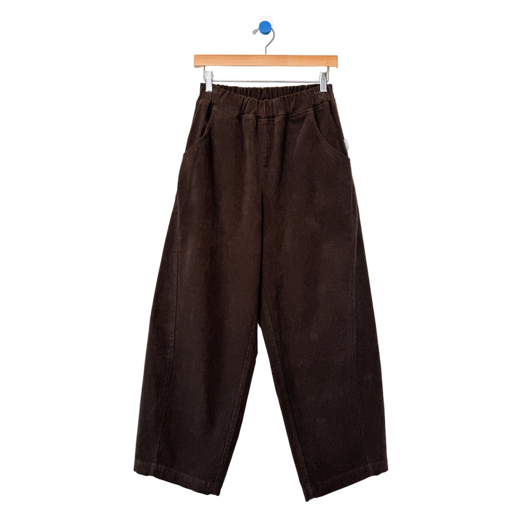Le Bon Shoppe Arc Pants in Chocolate Brown Corduroy