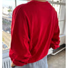 Le Bon Shoppe Cali Jersey Sweatshirt in Chili Red at Golden Rule in Minnesota