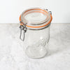 Le Parfait French Glass Storage Kitchen Jars with Rubber Seal at Golden Rule Gallery