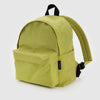 Lemongrass Baggu Medium Nylon Backpack With Exterior Pocket Zipclosure at Golden Rule Gallery