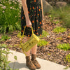Lemongrass Green Cargo Bag Made by Baggu at Golden Rule Gallery