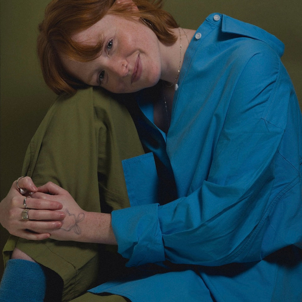 100% Lightweight Cotton Button Down Top