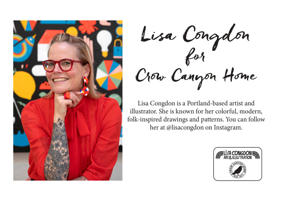 Lisa Congdon Folk-Inspired Art Bio