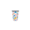 Whimsical and Bright Lisa Congdon Enamelware Tumblers