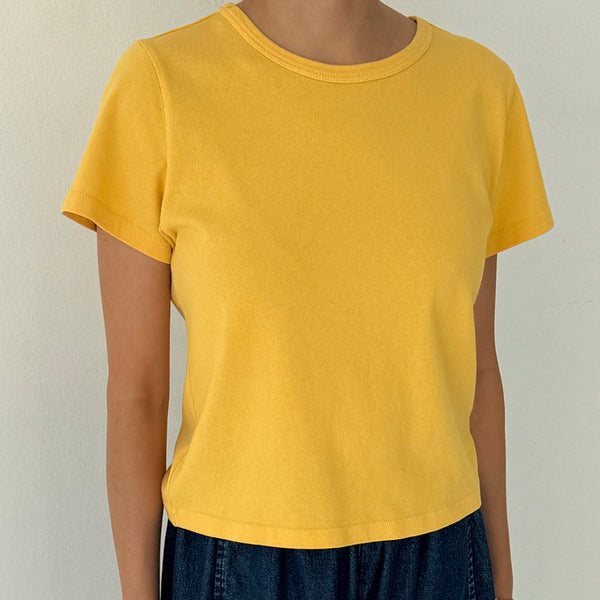 Little Boy Le Bon Shoppe Tee in Yellow
