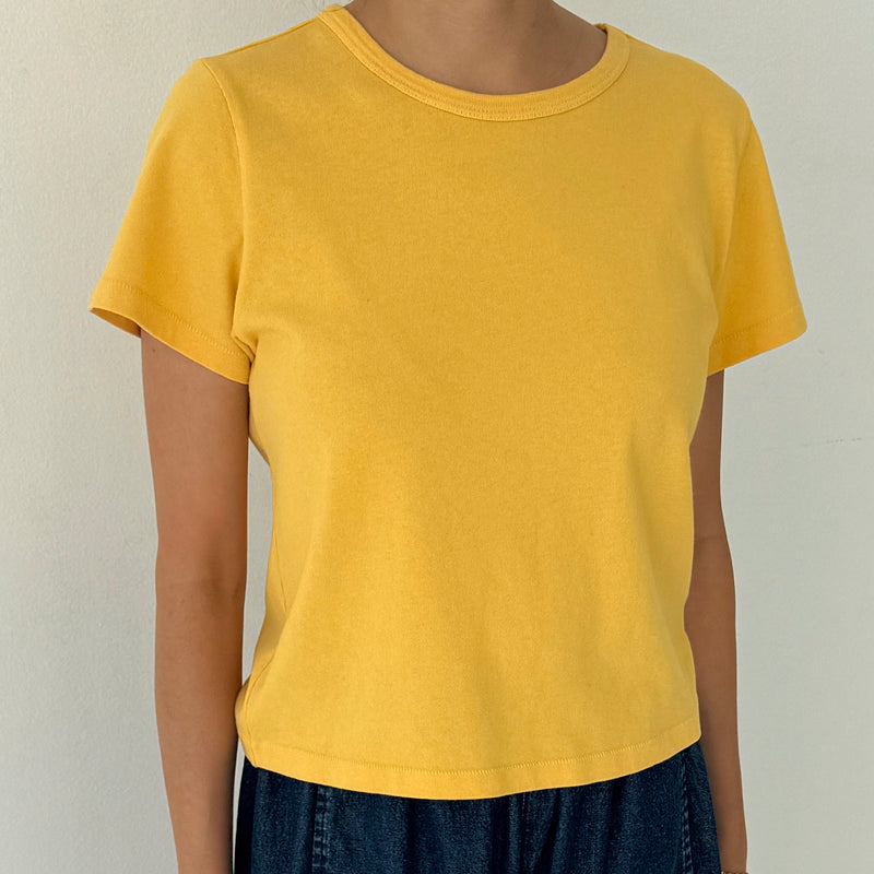 Little Boy Le Bon Shoppe Tee in Yellow