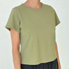 Mint Dust Green Little Boy Tee at Golden Rule Gallery