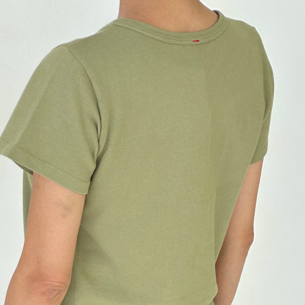 The Little Boy Tee in Mint Dust at Golden Rule Gallery in Excelsior, MN