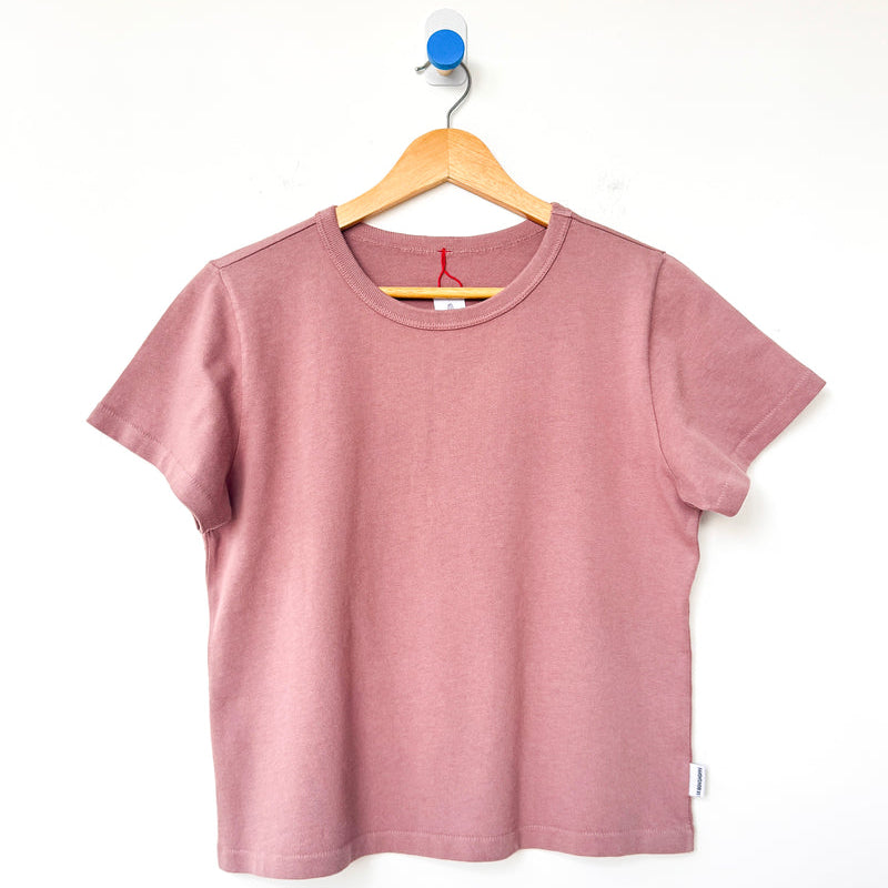 Rose Pink Everyday Tee Shirt at Golden Rule Gallery