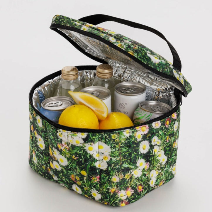 Lunch Box Cooler by Baggu Bags in Daisy Print at Golden Rule Gallery