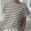 Manon Navy Stripe Le Bon Shoppe Top