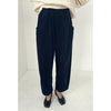 NAVY BLUE MIDNIGHT SOFT CORDUROY ARC PANTS