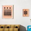 Piano Print Minimalist Artwork at Golden Rule Gallery