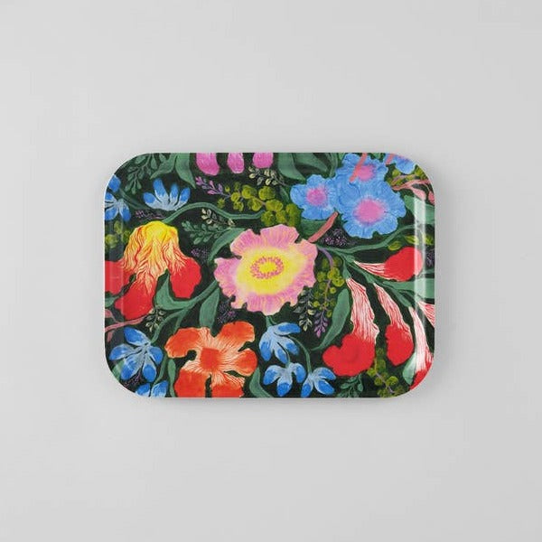Botanical Blooms Mini Art Tray