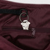 Mahogany Baggu Large Nylon Crescent Bag with Key Loop at Golden Rule Gallery