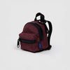 Mahogany Brown Mini Backpack Charm By Baggu at Golden Rule Gallery