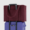 Mahogany Cloud Carry On Bag Fits on Suitcase by Baggu at Golden Rule Gallery in Excelsior