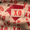 Mini Letterpress Typographical Message Cards XO at Golden Rule Gallery
