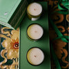 Three Clean Burning Candles by Flamingo Estate in Gift Box