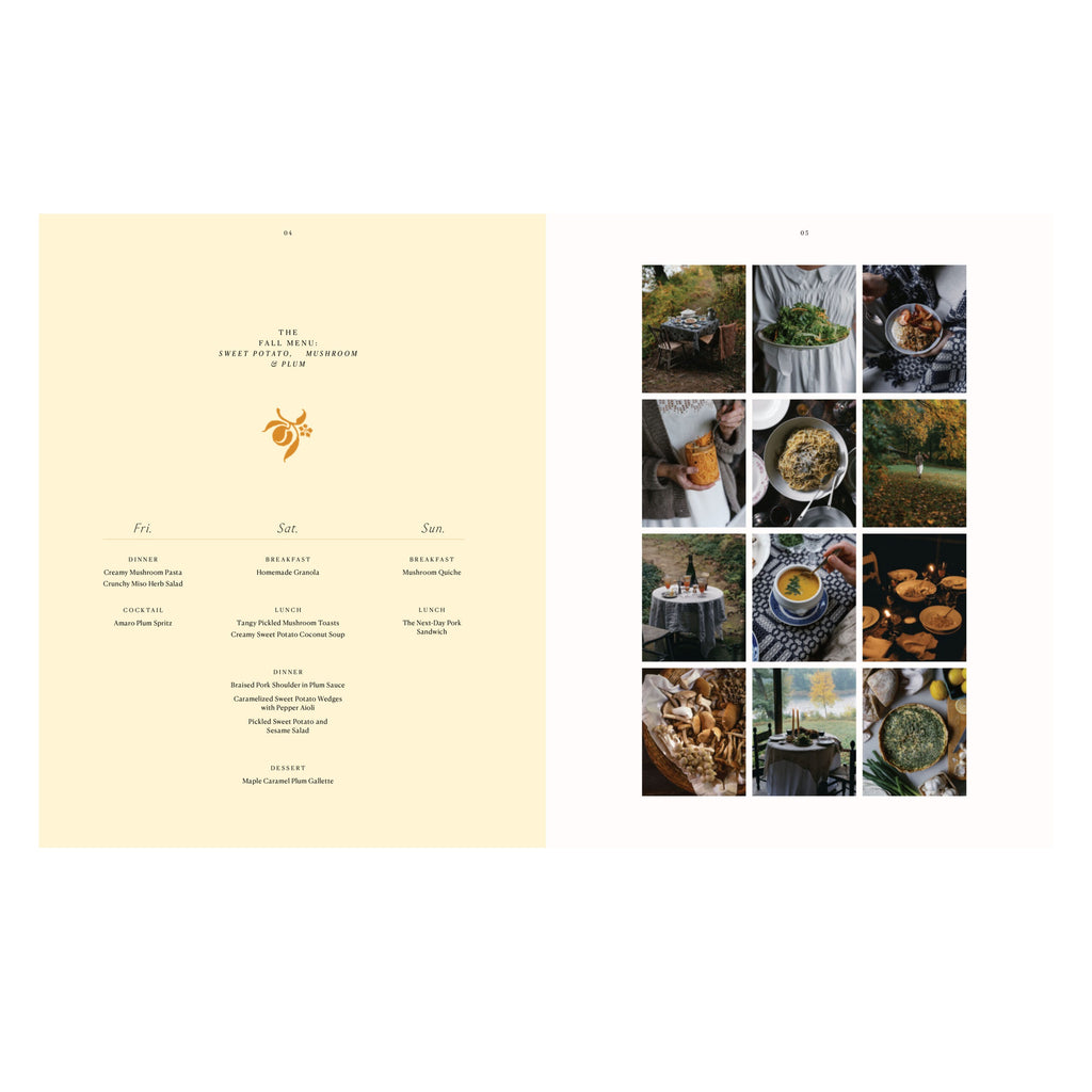 Thoughtful and Curated Fall Recipe's for Hosting by Lisa Hackwith