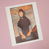 Modigliani Portrait at Golden Rule Gallery