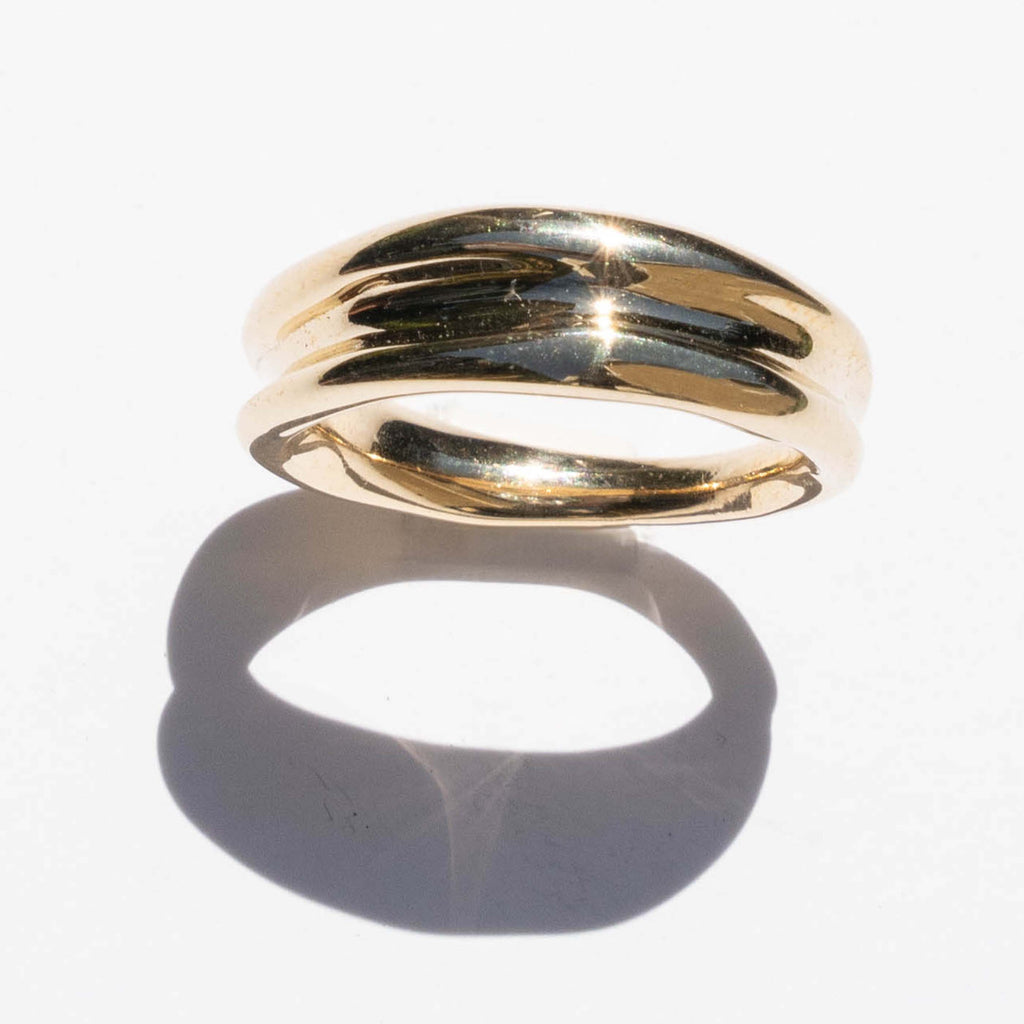 Moneh Brisel Brass Radiant Ring