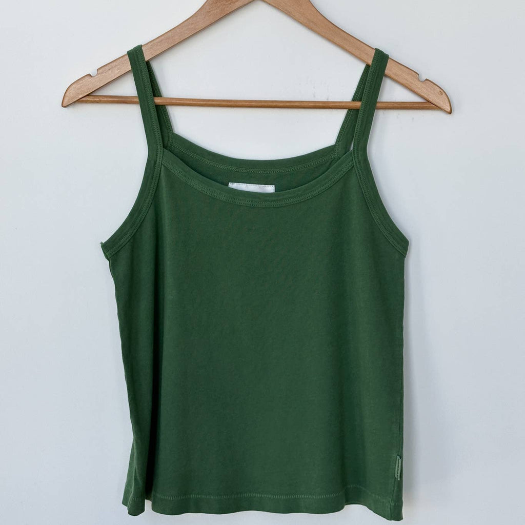 Monstera Green Tank Top Le Bon Shoppe