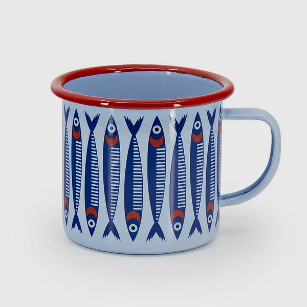 Crow Canyon Mur by Ayca Anchovies Enamel Mug