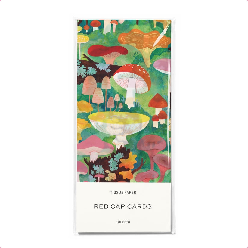 Mushroom Gift Wrap Tissue Paper at Golden Rule Gallery