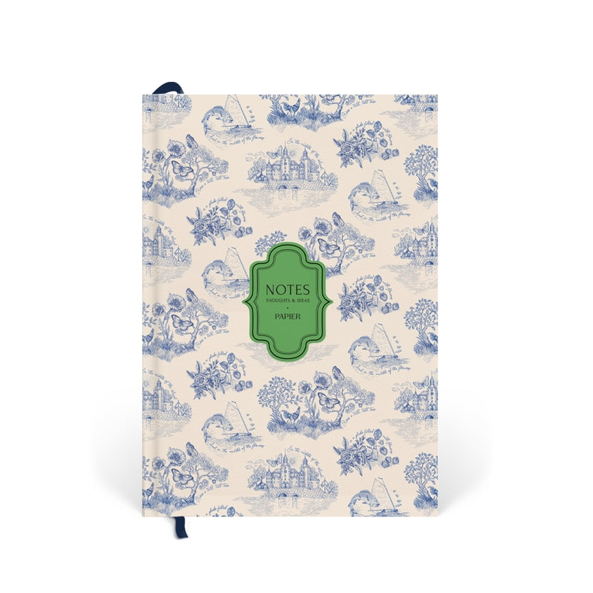 Toile Hardcover Notebook