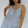 Na Nin Ryan Linen Top