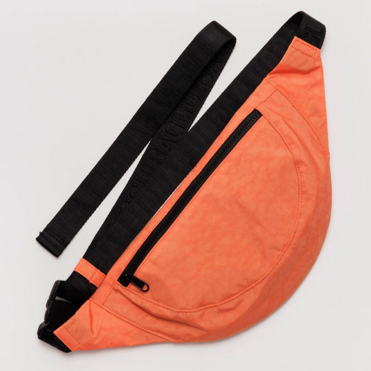 Nasturtium Orange Crescent Fanny Pack by Baggu at Golden Rule Gallery